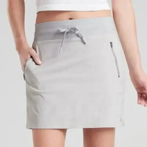 Athleta Trekkie North Skort Galactic Grey Size 2